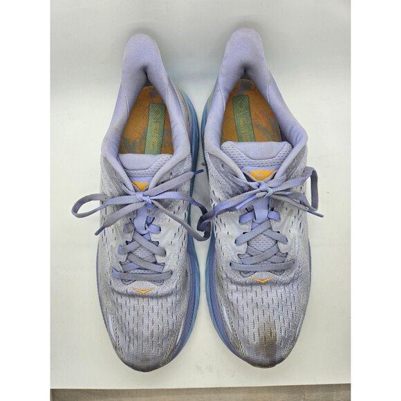 Hoka One One Clifton 8 Shoes Women's 10 B Purple Running Athletic Road Sneakers - Picture 3 of 8